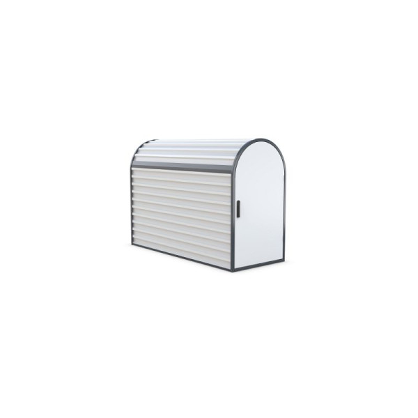 Stein HGS Fahrradgarage/Fahrradbox -Classy- (2050x820x1400 mm), ADFC Qualität, komplett montiert, 11855