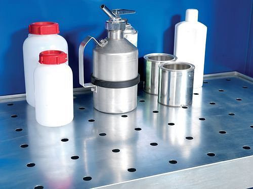 asecos Lochblecheinsatz für Bodenwanne Chemikalienschrank Systema B 545, 202809