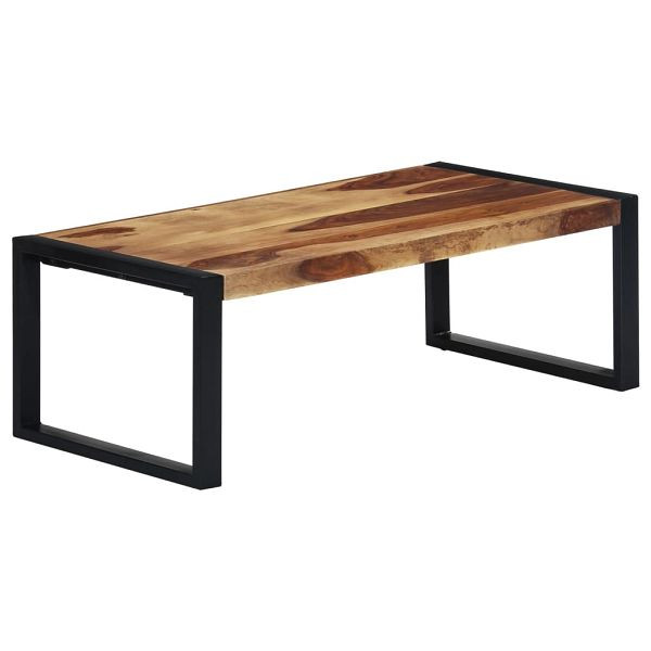 vidaXL Couchtisch 110×60×40 cm Massivholz, Top-Qualität, 247452