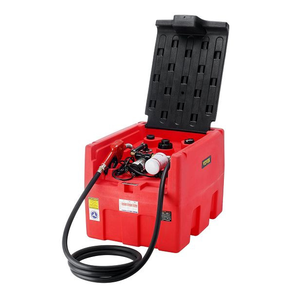 VEVOR Tragbarer Diesel- & Benzintank 182L Kraftstofftank mit 12 V Transferpumpe, BXSRYXHSSL48HT1Z8V9