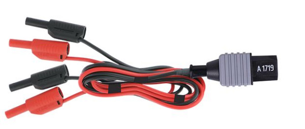 Metrel Prüfleitung, schwarz/ rot, 2.5m, 2.5 mm² + 0.75mm², A 1719, 20993590
