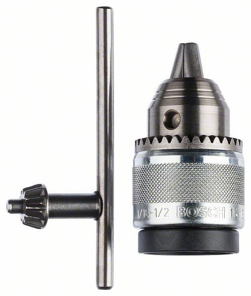 Bosch Zahnkranzbohrfutter bis 13 mm, verchromt, 1,5 - 13 mm, 1/2 Zoll - 20, 2608571068