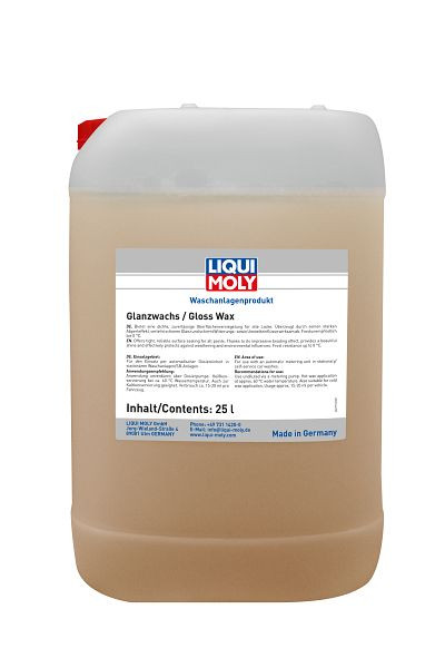 LIQUI MOLY Glanzwachs, Kanister Kunststoff, VE: 25 Liter, 21713