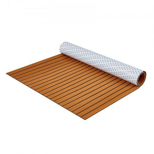 VEVOR Bootsbodenbelag, EVA-Schaum 2400 x 1160 x 6 mm, rutschfester selbstklebender Bodenbelag, 27840 cm² großer Marineteppich, CBZZFHPMDDZSP166PV0