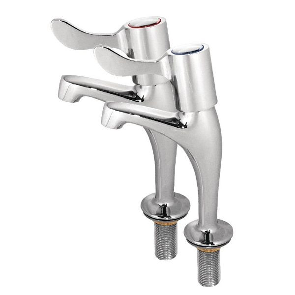 Vogue Waschtischarmatur mit Griff (2er Set), 21,5 x 9,5 x 9,5 cm, G461