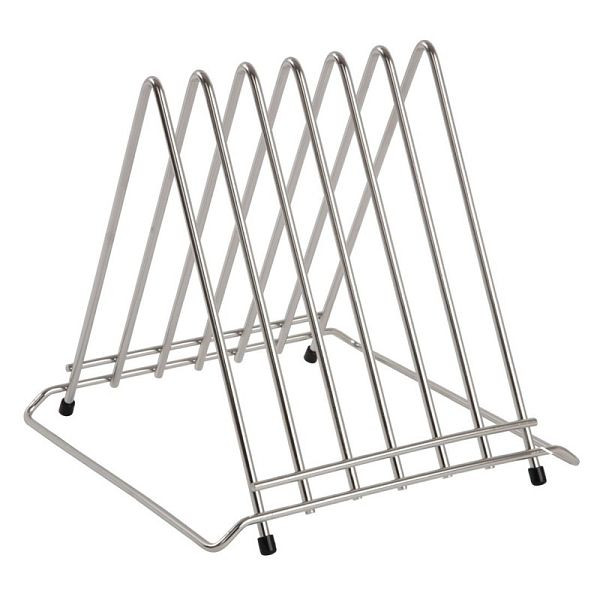 Hygiplas Edelstahl Ständer für 6 Schneidebretter, rostfreier Stahl, J027