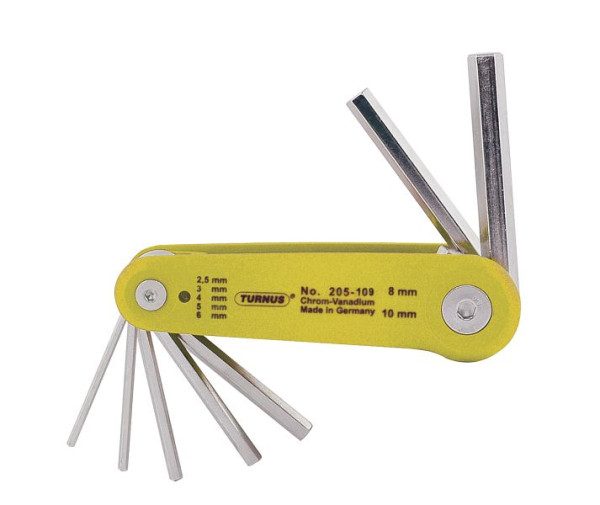 KUKKO Handklapphalter, Außensechskant: 1/8; 3/16; 1/4; 3/8, VE: 10 Stück, 205-109