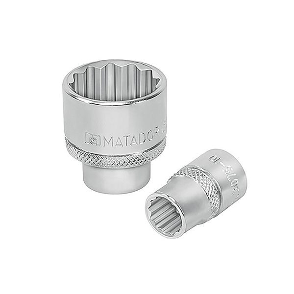 MATADOR Steckschlüssel-Einsatz, 12-kt. 1/2": 7/16" AF, 4075 8002