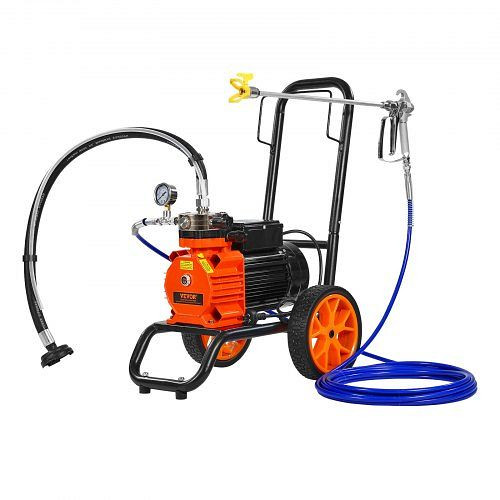 VEVOR Warenkorb Airless Farbspritzgerät Membran Farbe Airless Sprayer 1100W, GMSGYWQPTJ11GUFKJV2