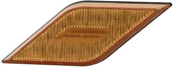 HELLA Blinkleuchte, Shapeline Style, LED, 12V, geschraubt, Lichtscheibenfarbe: gelb, Stecker: AMP, 2-polig, hinten links, 2BA 013 331-251