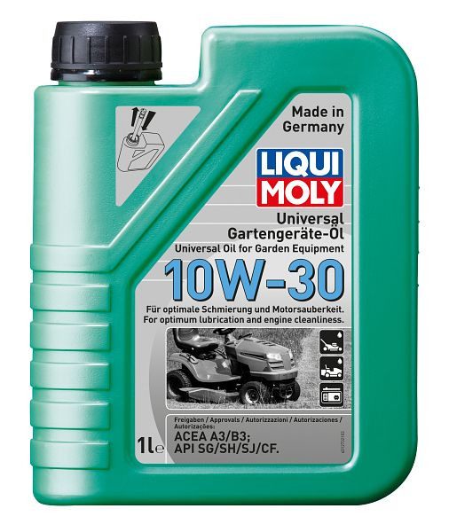 LIQUI MOLY Universal Gartengeräte-Öl 10W-30, Kanister Kunststoff, VE: 1 Liter, 1273