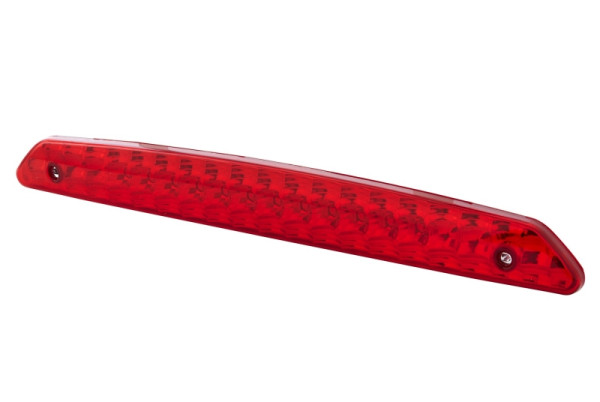 HELLA Zusatzbremsleuchte, LED, 24/12V, Anbau/aufklebbar, Lichtscheibenfarbe: rot, LED-Lichtfarbe: rot, 200mm, offene Kabelenden, hinten, 2DA 343 800-047