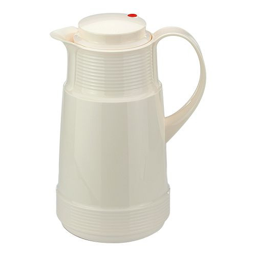 Rotpunkt Isolierkanne 1,0L, weiß, Höhe: 26,2 cm, Polypropylen (PP), 869320