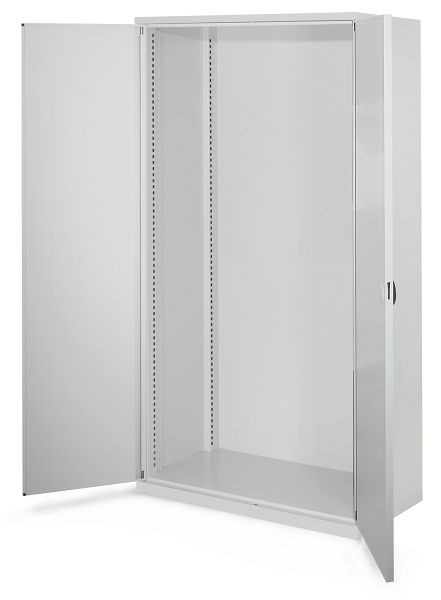 Kappes Schwerlastschrank Leergehäuse/Mod 40, 1950 x 1000 x 600 mm, RAL 7035, Ohne Mitteltrennwand, Doppelwandtüren, 1462.00.2013