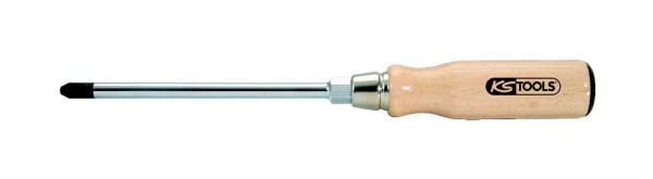 KS Tools ERGOTORQUE WOOD Schraubendreher, PH1, 300.1011
