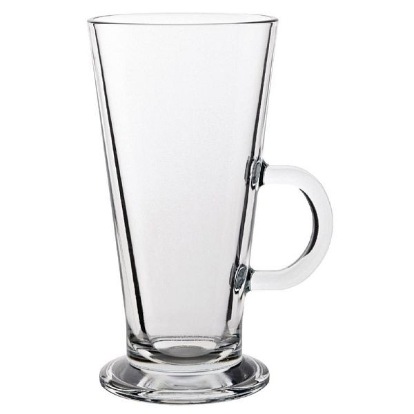 Utopia Columbia Latte Glas 370 ml (24 Stück), hohe, spitz zulaufende Form für einen modernen Look, GF464