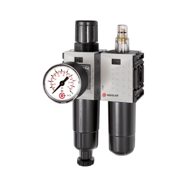 Riegler WE 2-teilig »FUTURA-mini«, Metallbehälter, Standardmanometer, G 1/4, 0,1-4, HA, 142475